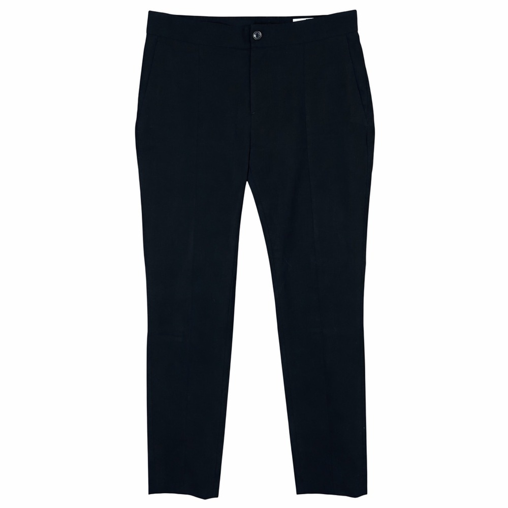 HOPE by Ringstrand Black Trouser Pants Sz 34 (US 2) Ankle Wool Blend Lightweight